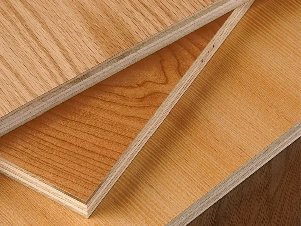 a close up of a wood panel